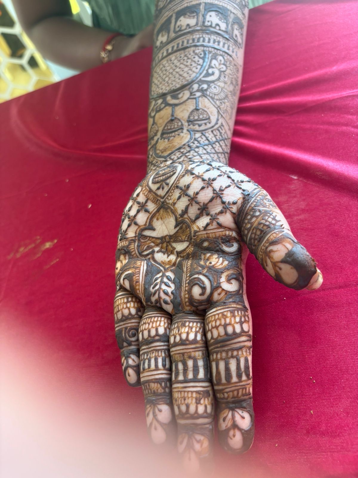 Bridal mehendi design