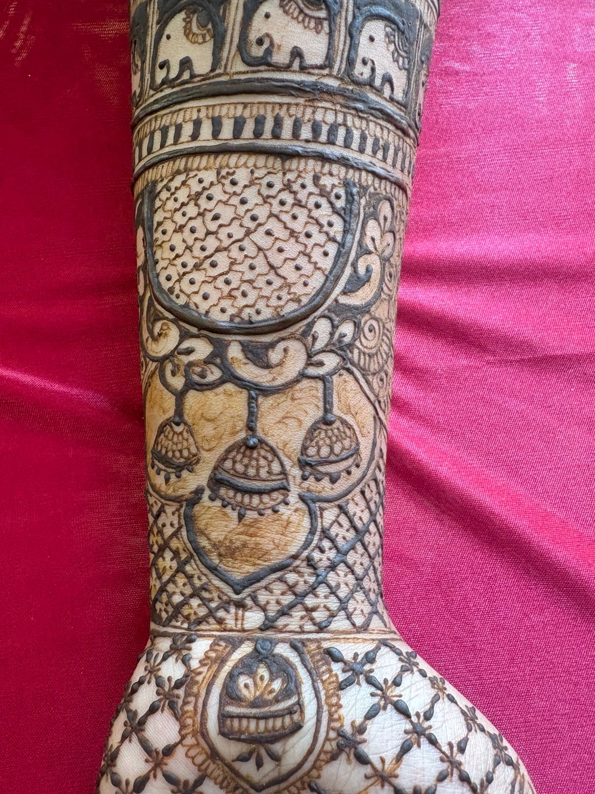 Traditional mehendi design
