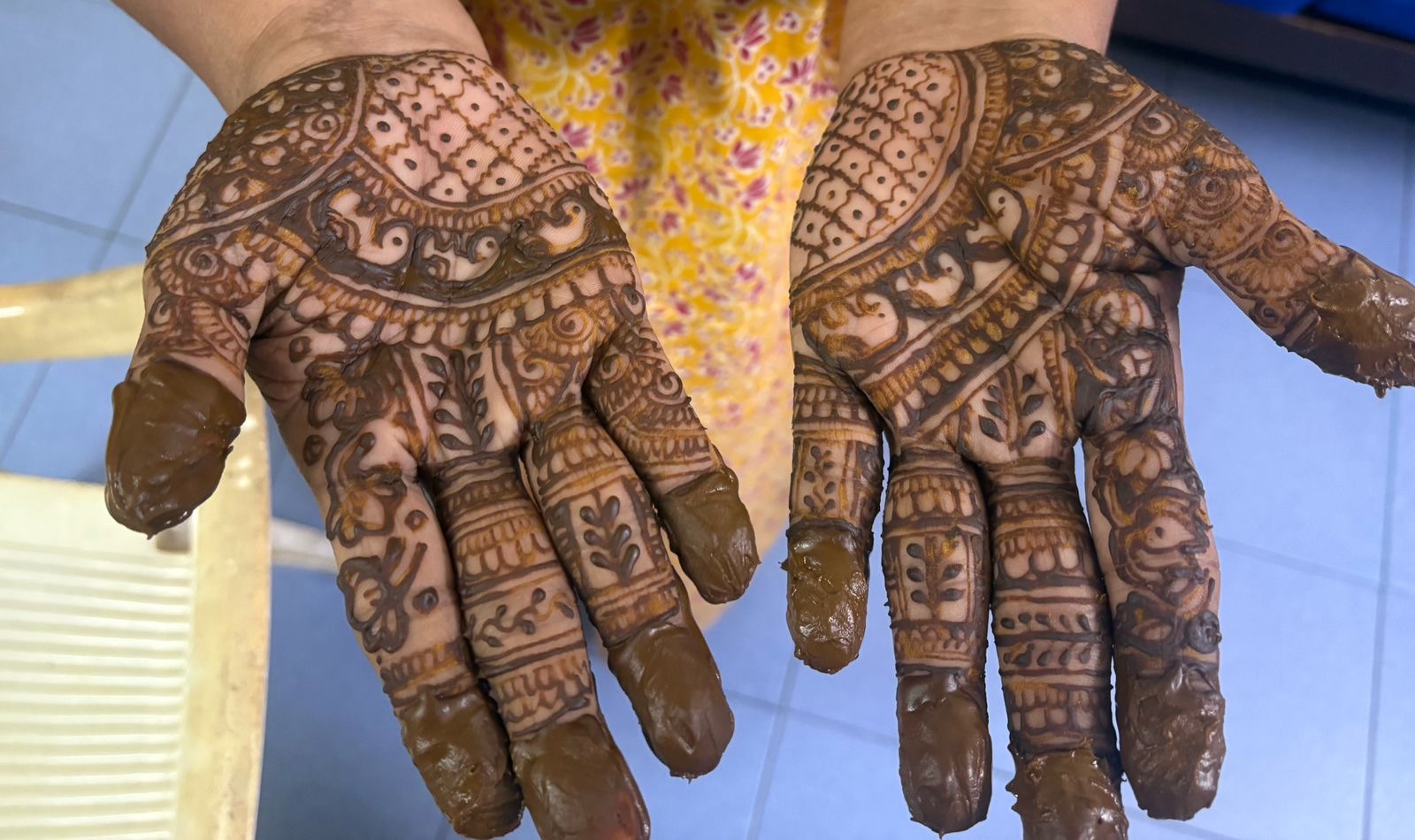 Bridal mehendi design